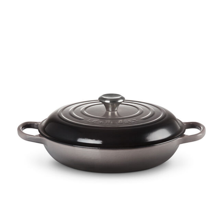 Le Creuset Signature Cast-Iron Braiser 3.5L, Oyster