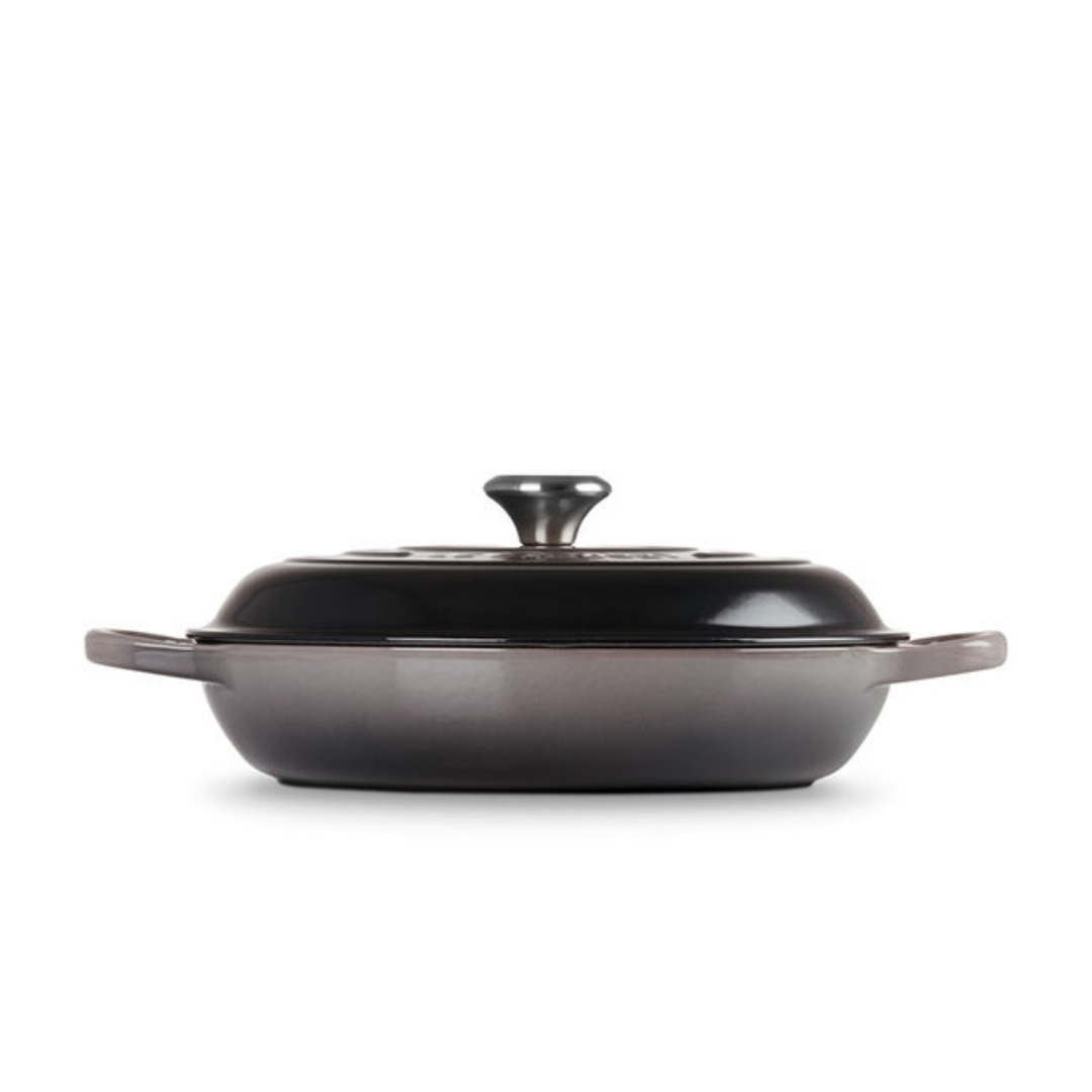 Le Creuset Signature Cast-Iron Braiser 3.5L, Oyster