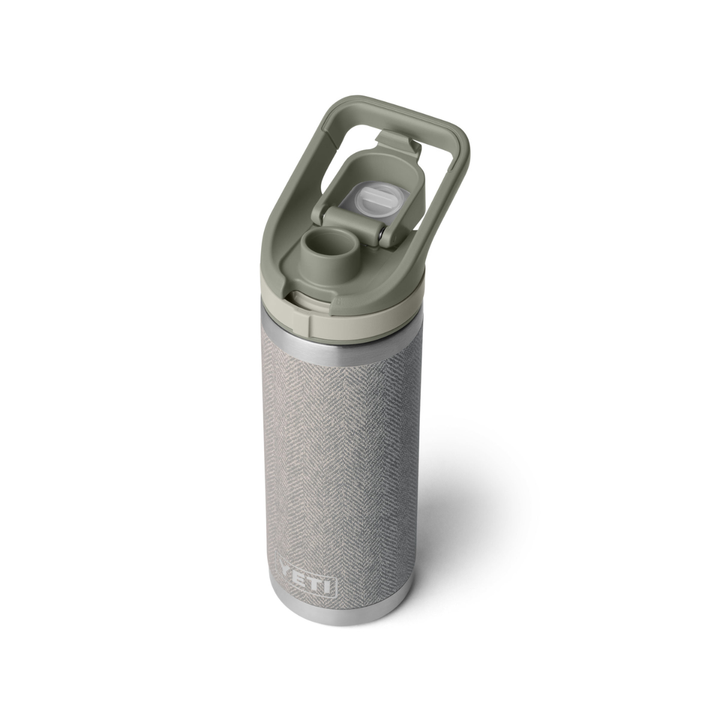 YETI Rambler 18 oz. Bottle with Flip Chug Cap, Riverhead Green