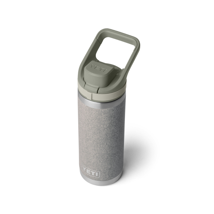 YETI Rambler 18 oz. Bottle with Flip Chug Cap, Riverhead Green