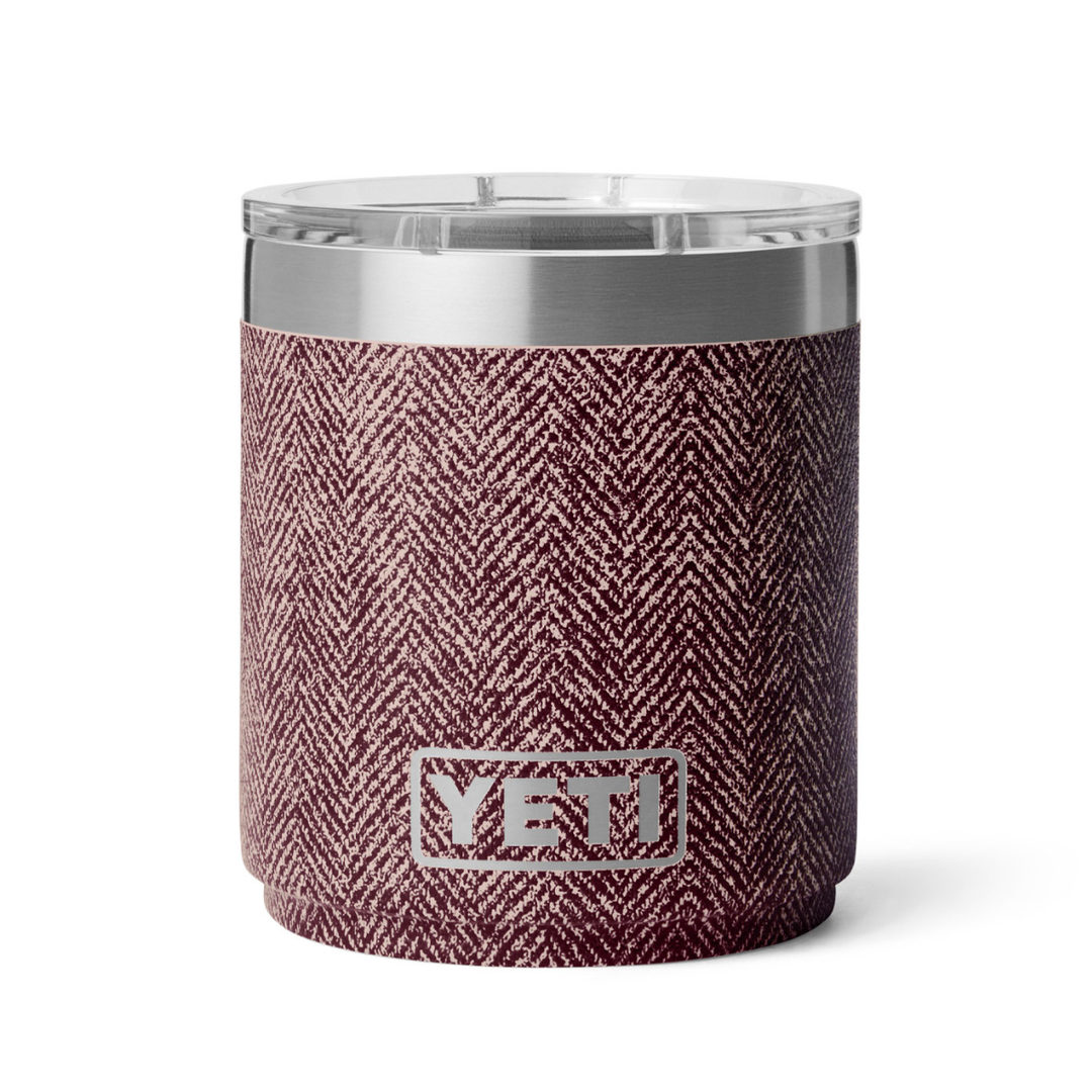 YETI Rambler 10 oz. Ceramic Lined Lowball 2.0 Cup, Riverhead Red
