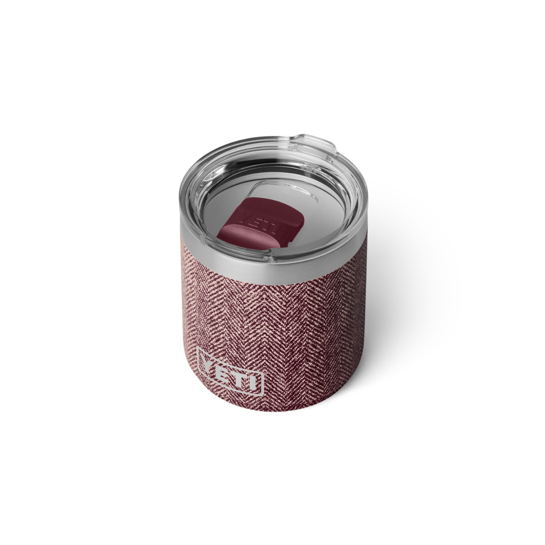 YETI Rambler 10 oz. Ceramic Lined Lowball 2.0 Cup, Riverhead Red