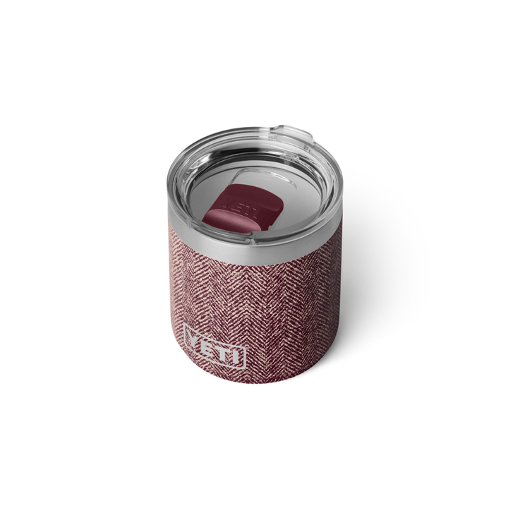YETI Rambler 10 oz. Ceramic Lined Lowball 2.0 Cup, Riverhead Red