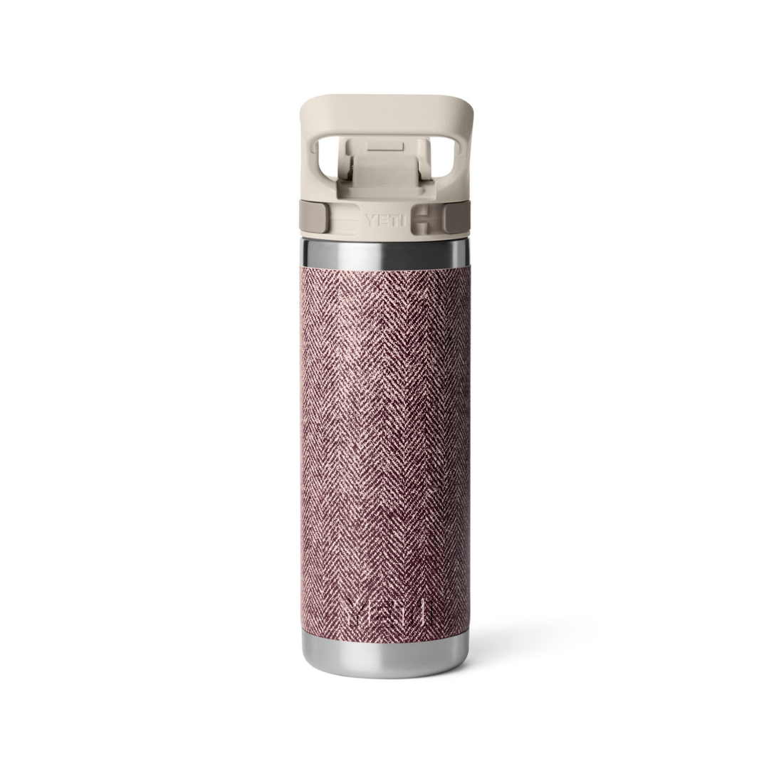 YETI Rambler 18 oz. Bottle with Flip Chug Cap, Riverhead Red