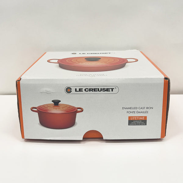 Open Box (#429) | Le Creuset Signature Cast-Iron Round French Oven 5.3L - Cerise