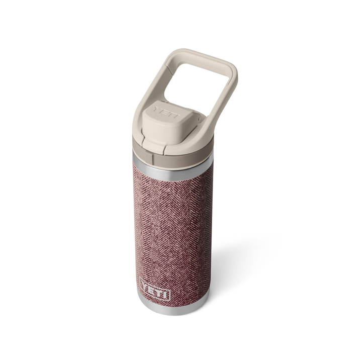 YETI Rambler 18 oz. Bottle with Flip Chug Cap, Riverhead Red