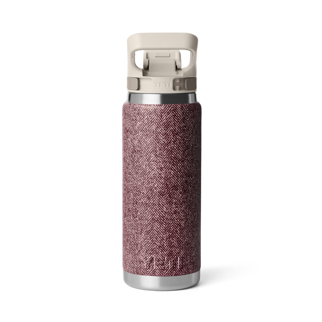 YETI Rambler 26 oz. Bottle with Flip Chug Cap, Riverhead Red
