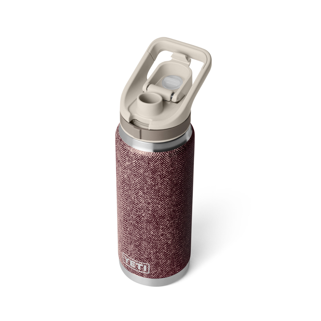 YETI Rambler 26 oz. Bottle with Flip Chug Cap, Riverhead Red