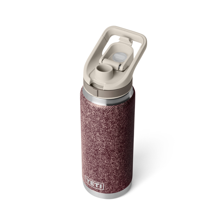 YETI Rambler 26 oz. Bottle with Flip Chug Cap, Riverhead Red