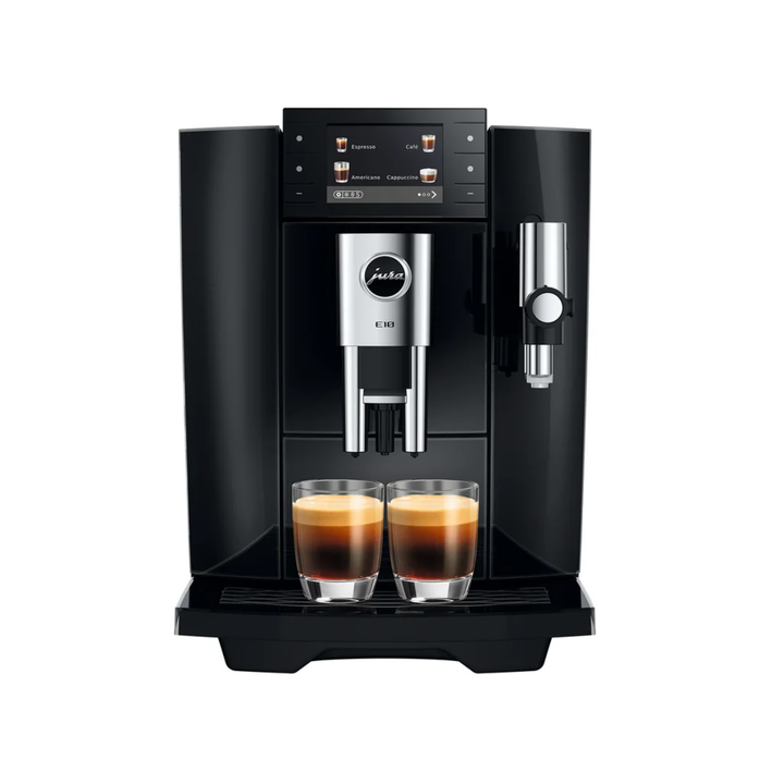 Jura E10 Automatic Espresso Machine, Cosmic Black 
