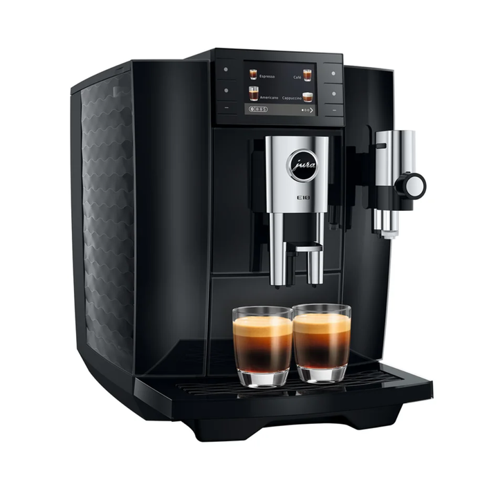 Jura E10 Automatic Espresso Machine, Cosmic Black 