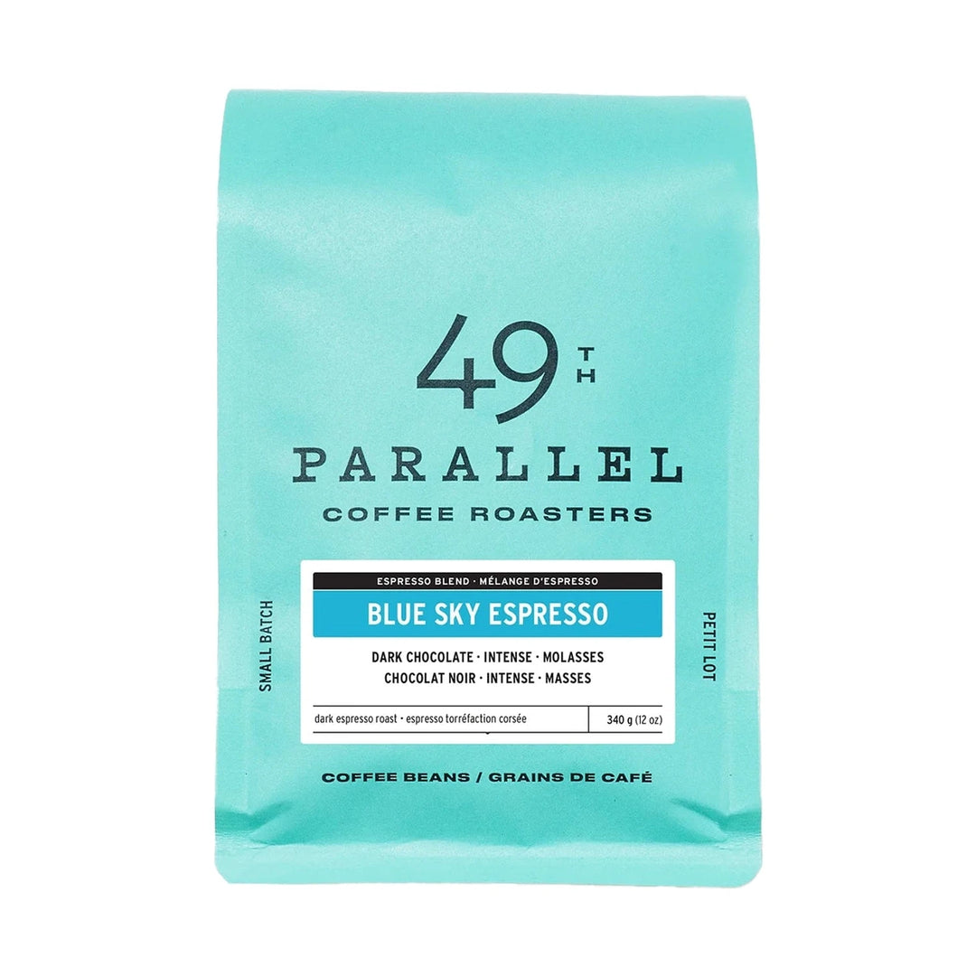 49th Parallel Blue Sky Whole Bean Espresso, 340 g