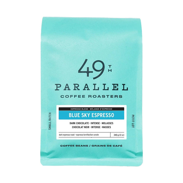 49th Parallel Blue Sky Whole Bean Espresso, 340 g