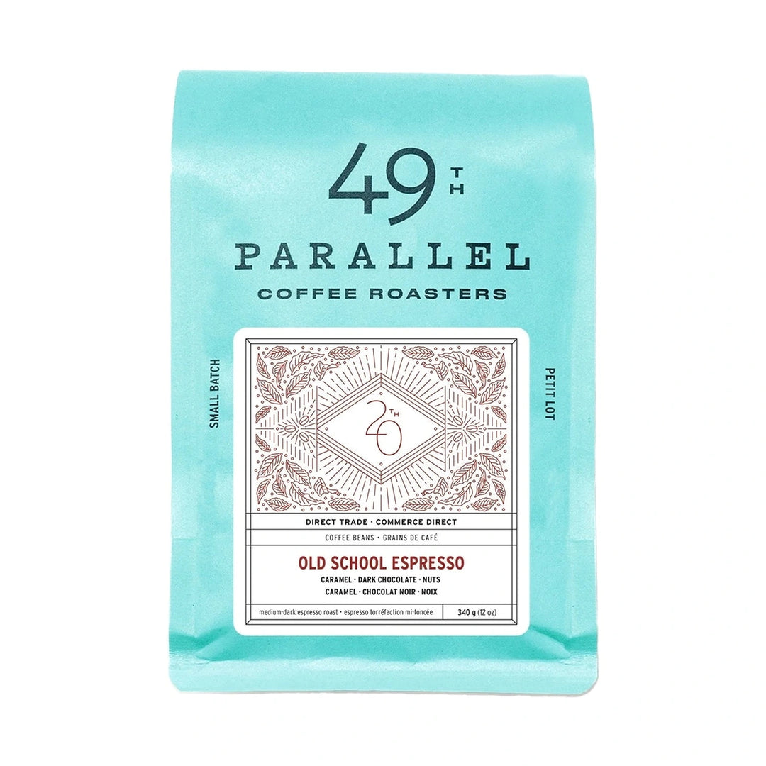 49th Parallel Old School Whole Bean Espresso, 340 g