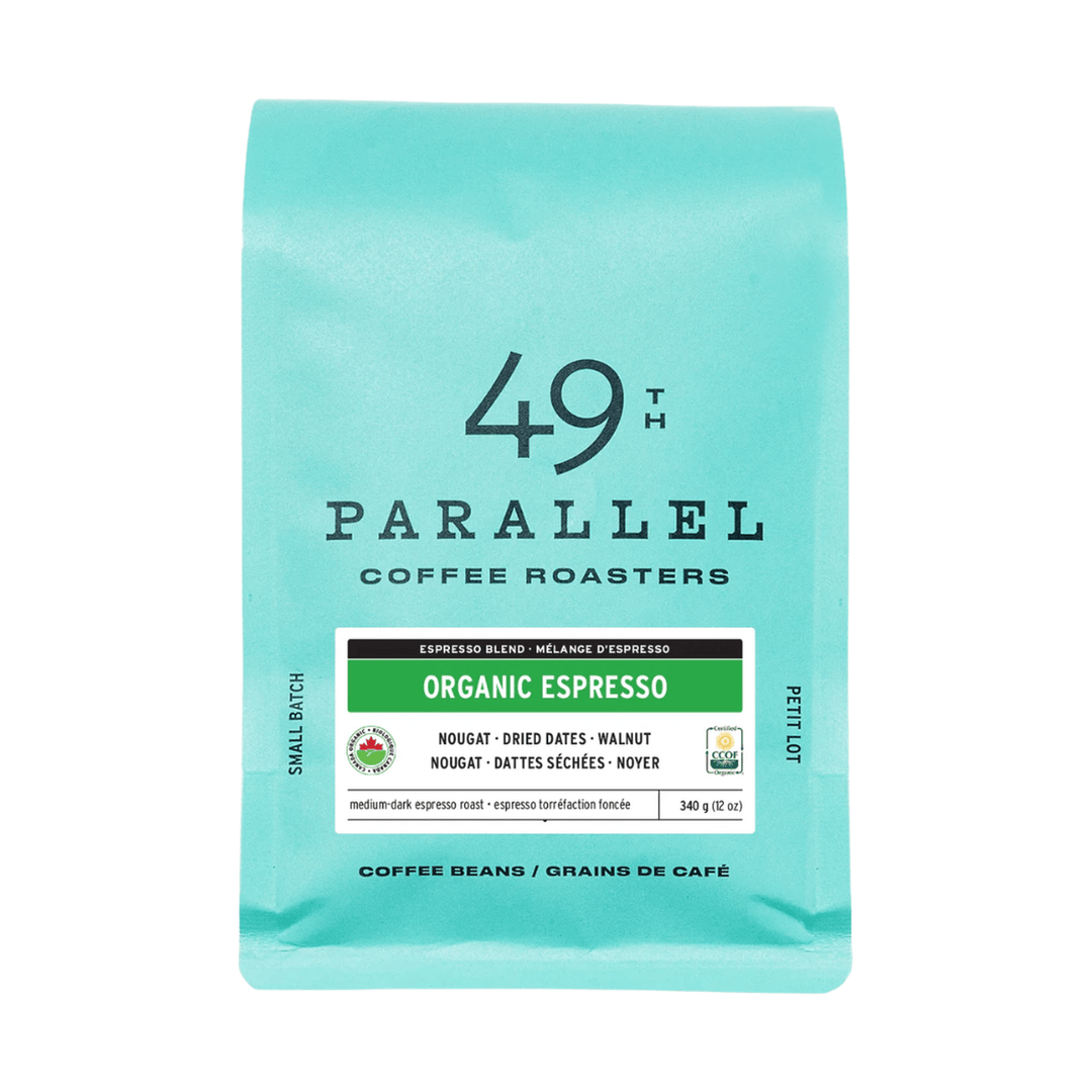 49th Parallel Organic Whole Bean Espresso, 340g