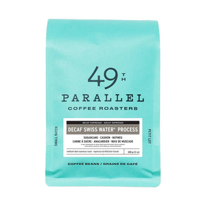 49th Parallel Swiss Water Process Decaf Whole Bean Espresso, 340 g