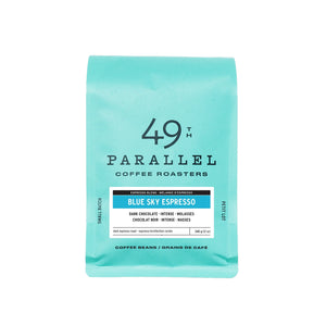 49th Parallel Blue Sky Whole Bean Espresso, 340 g