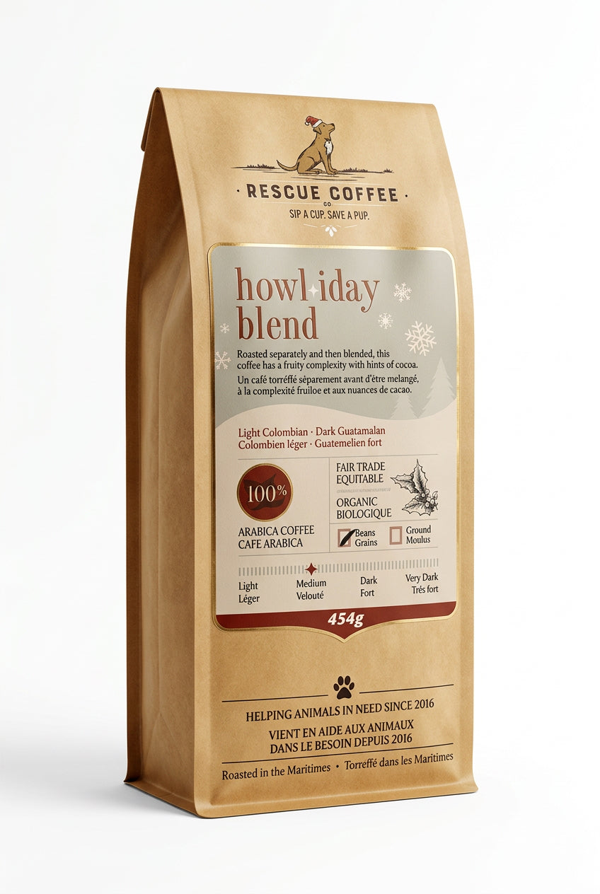 Rescue Coffee Co. Howl-iday Whole Bean Coffee, 16 oz.