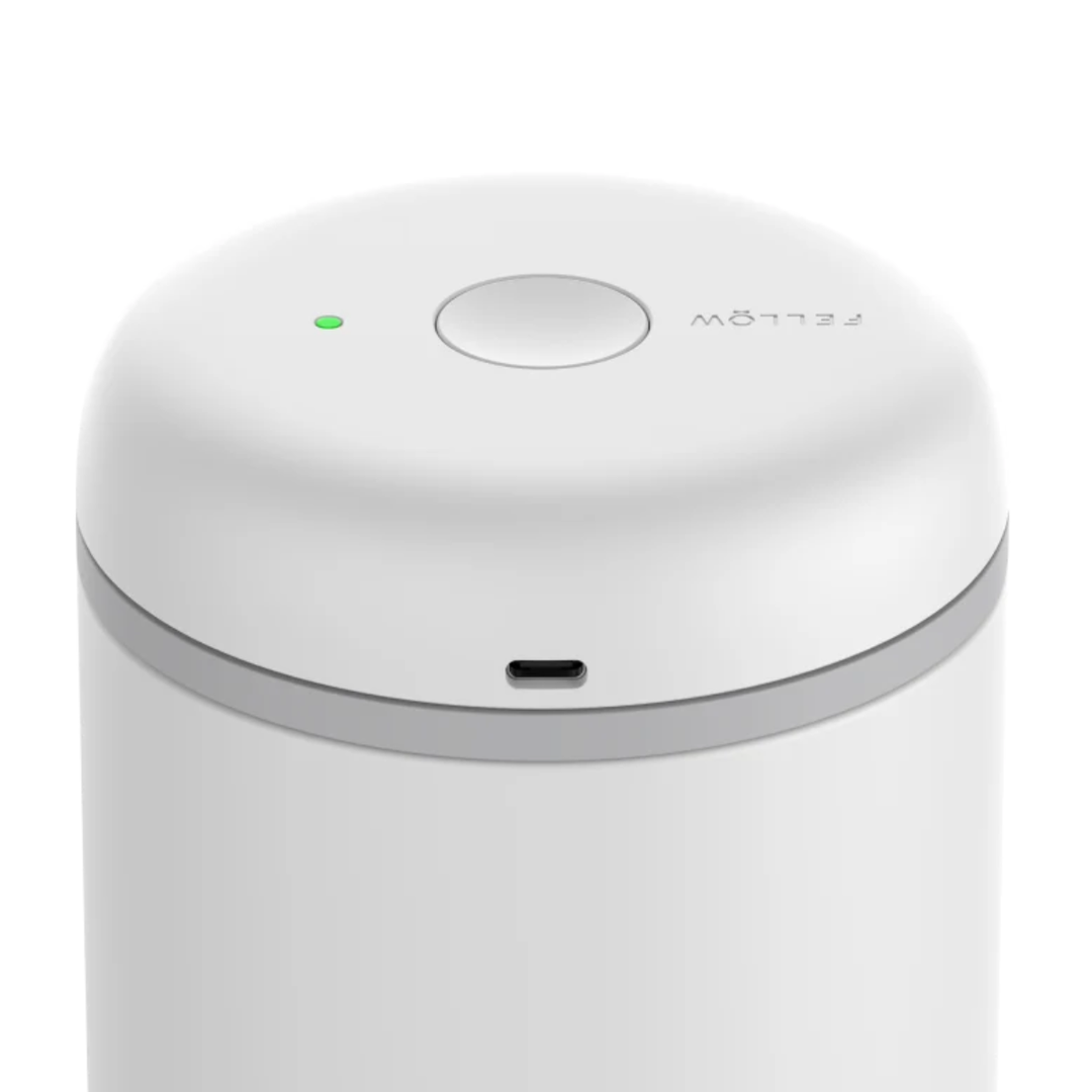 Fellow Atmos Electric Vacuum Cannister, Matte White 0.7L (11oz / 310g)