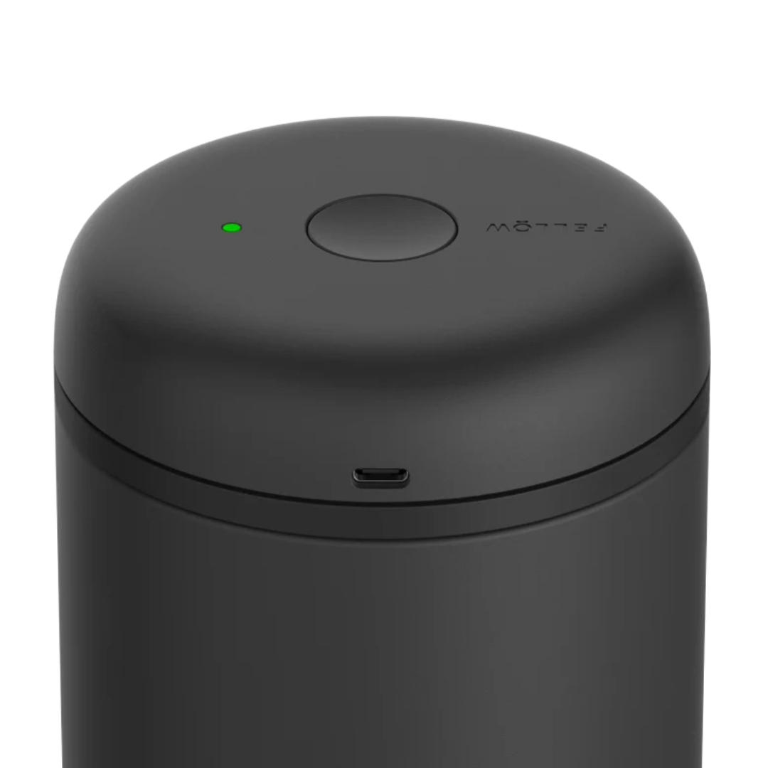 Fellow Atmos Electric Vacuum Cannister, Matte Black 1.2L (16oz / 450g)
