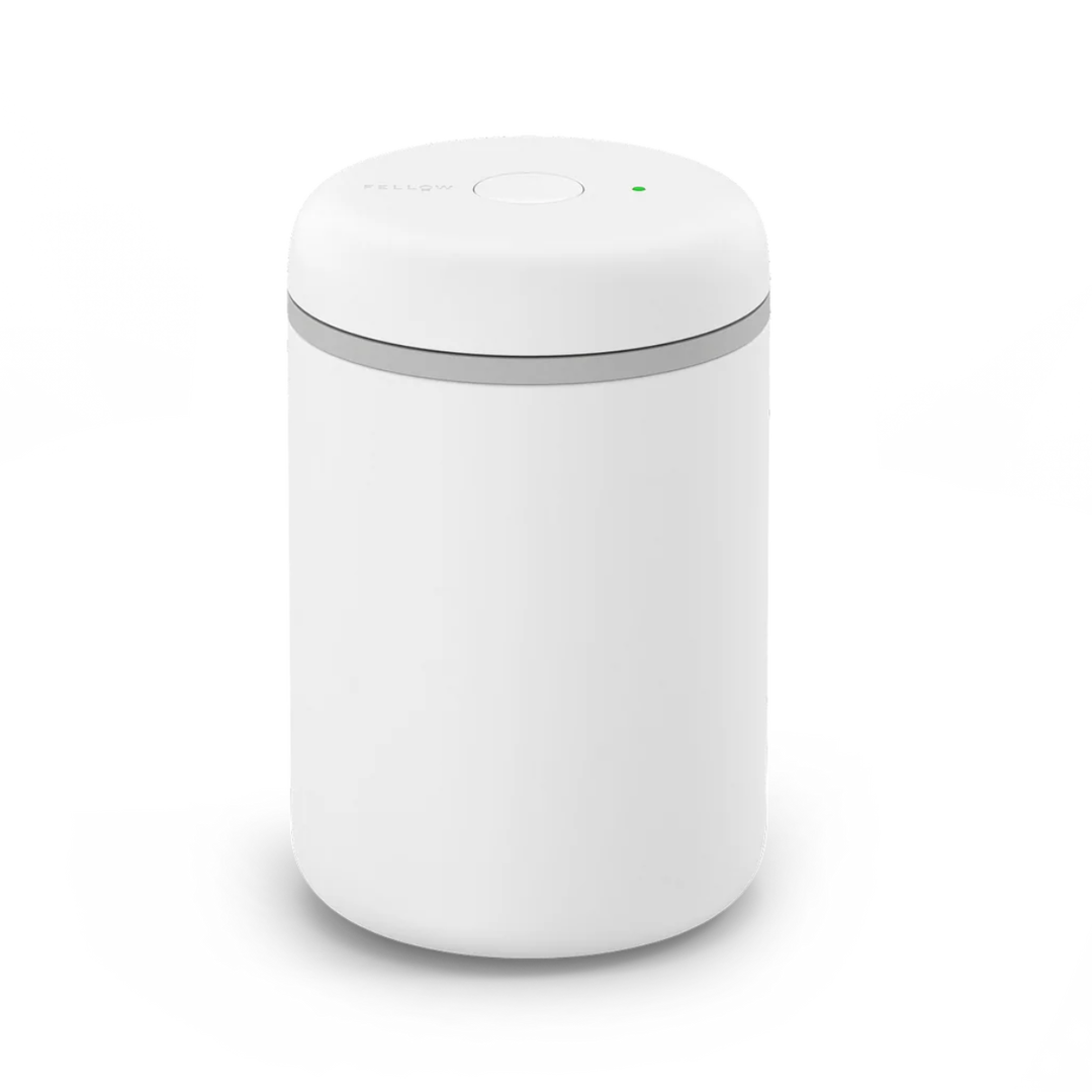 Fellow Atmos Electric Vacuum Cannister, Matte White 1.2L (16oz / 450g)