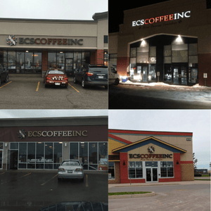 ECS Coffee Store Locations in Ancaster, Kitchener, Milton & Burlington