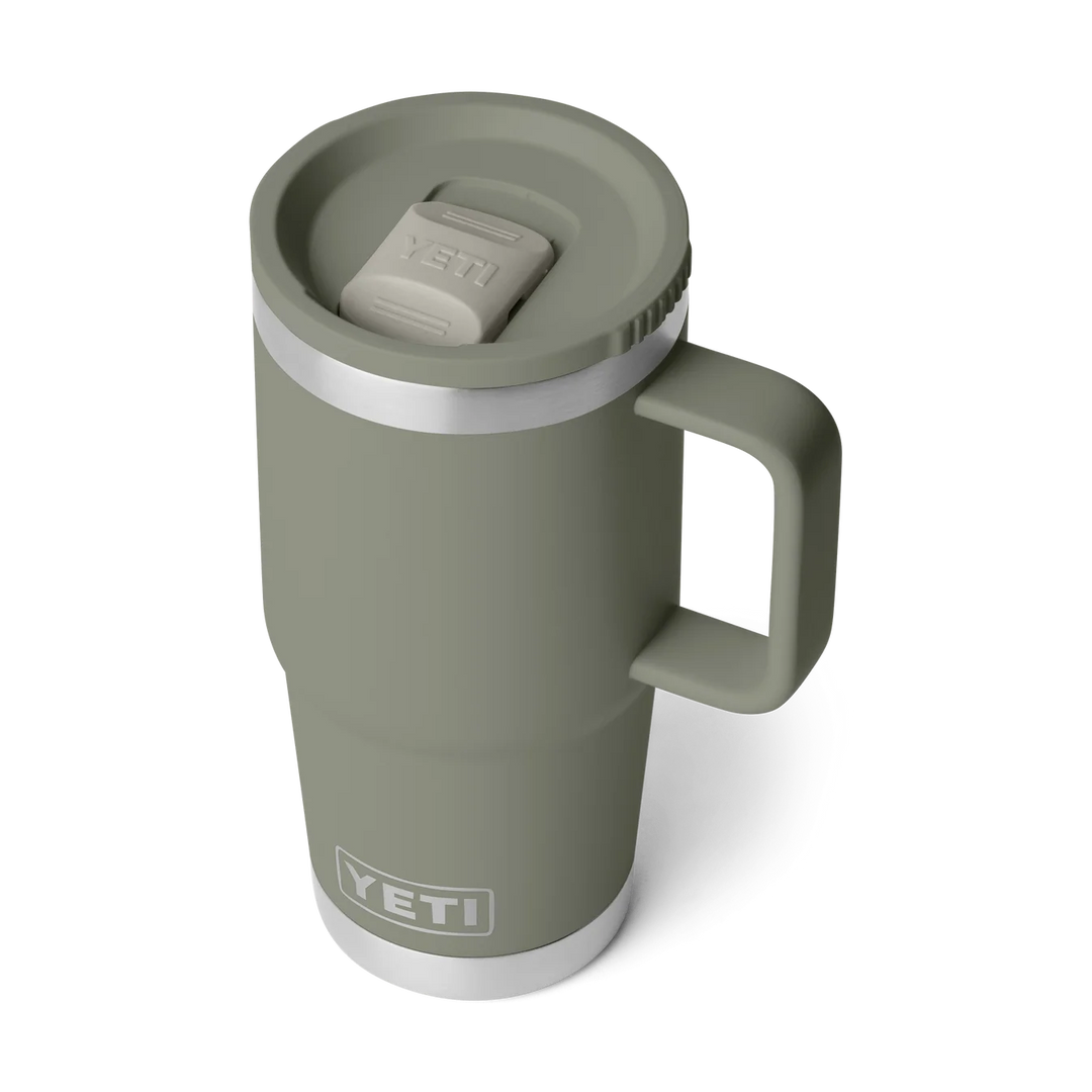 YETI Rambler 20 oz. Travel Mug 2.0, Pampa Green