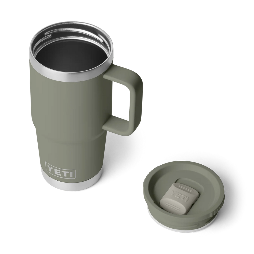 YETI Rambler 20 oz. Travel Mug 2.0, Pampa Green