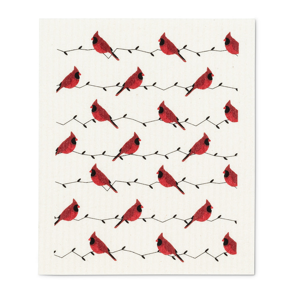 Abbott Cardinal Swedish Dishcloth, Set of 2