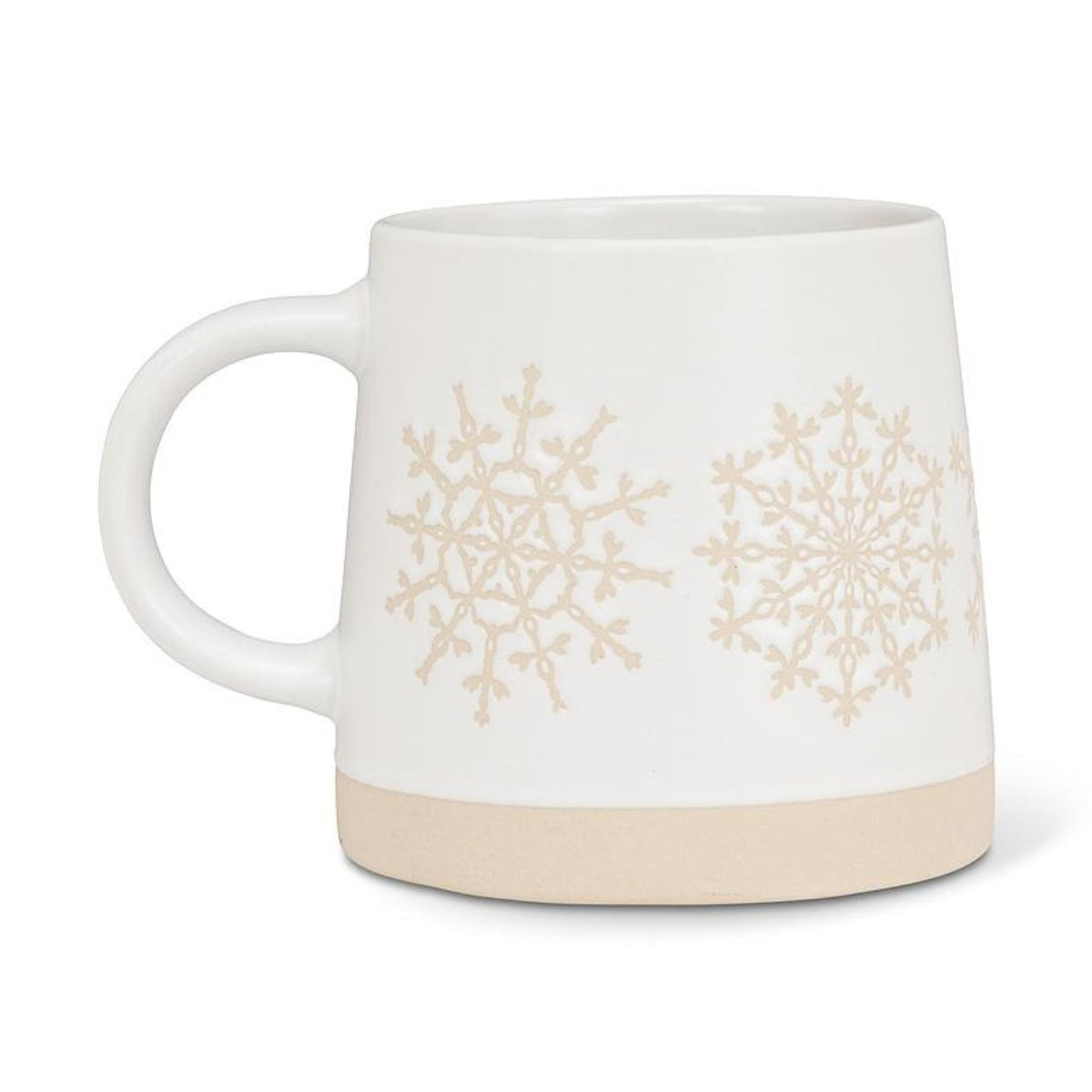 Abbott Snowflake Row Holiday Mug, 14 oz.