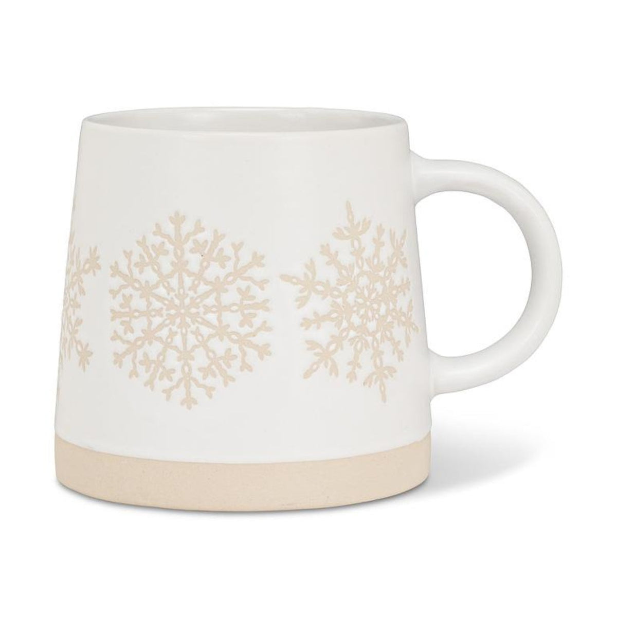 Abbott Snowflake Row Holiday Mug, 14 oz.