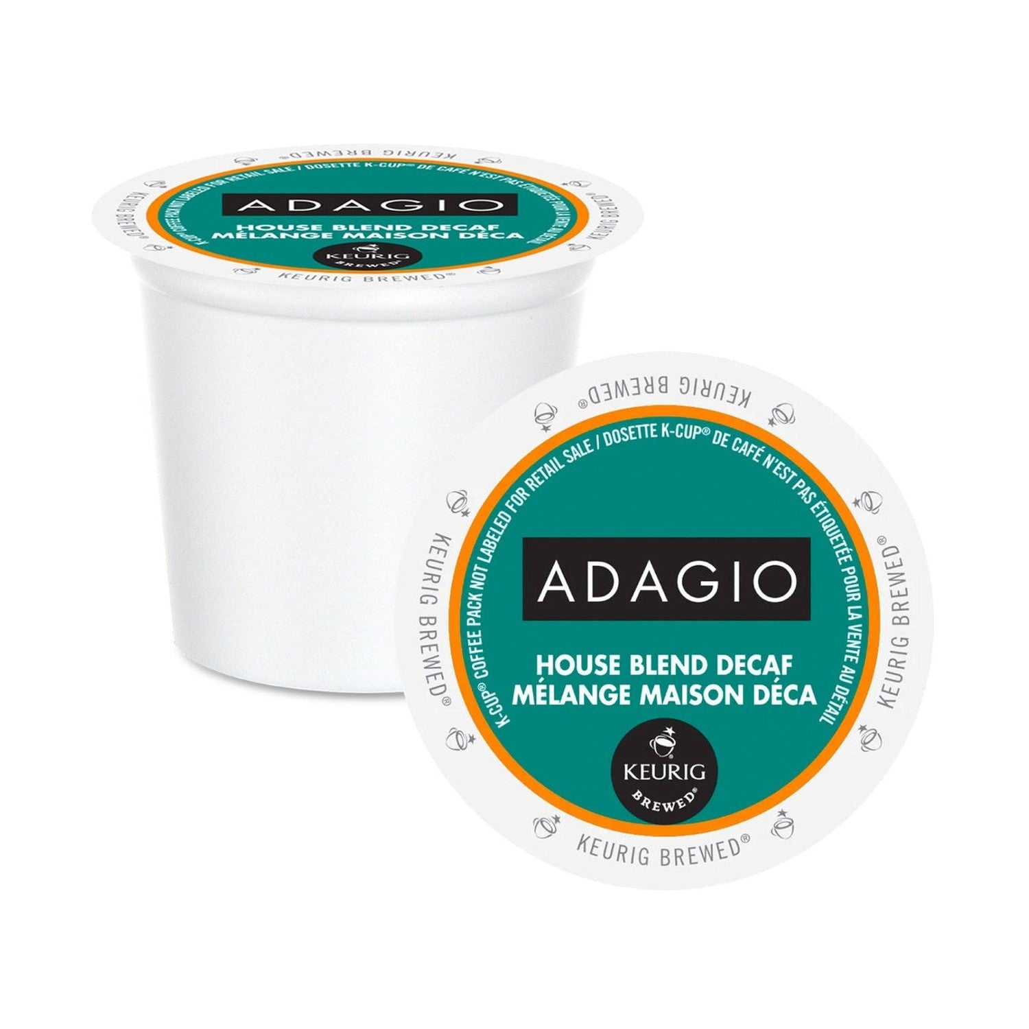Adagio House Blend Decaf K-Cup® Pods, 24 Pack