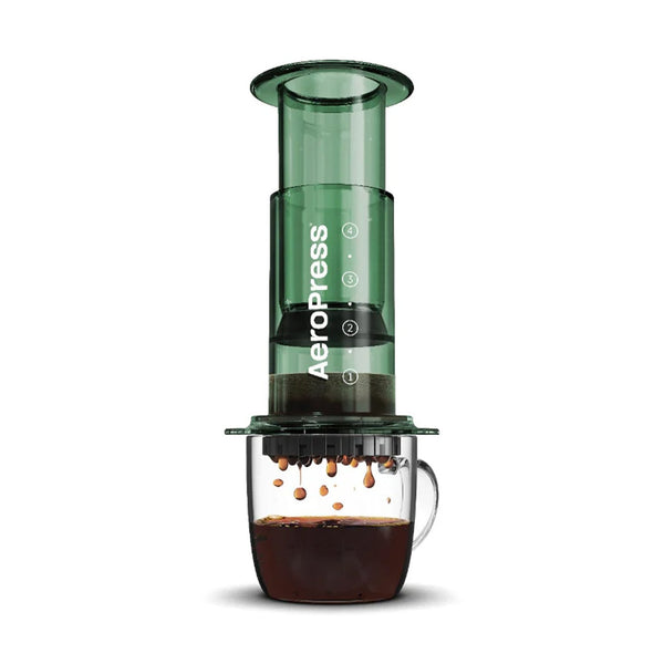 AeroPress Coffee & Espresso Maker - Clear Green