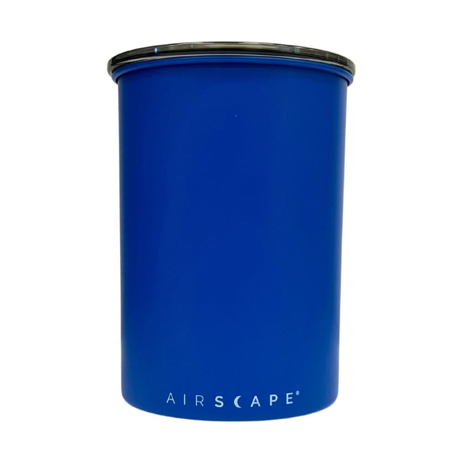Airscape Classic 1 lb Coffee Canister, Matte Blue