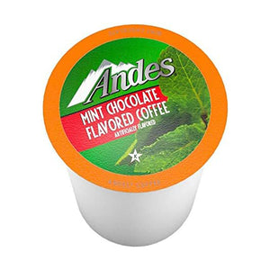 Andes Mints Mint Chocolate Flavoured Single Serve Coffee, 12 Pack