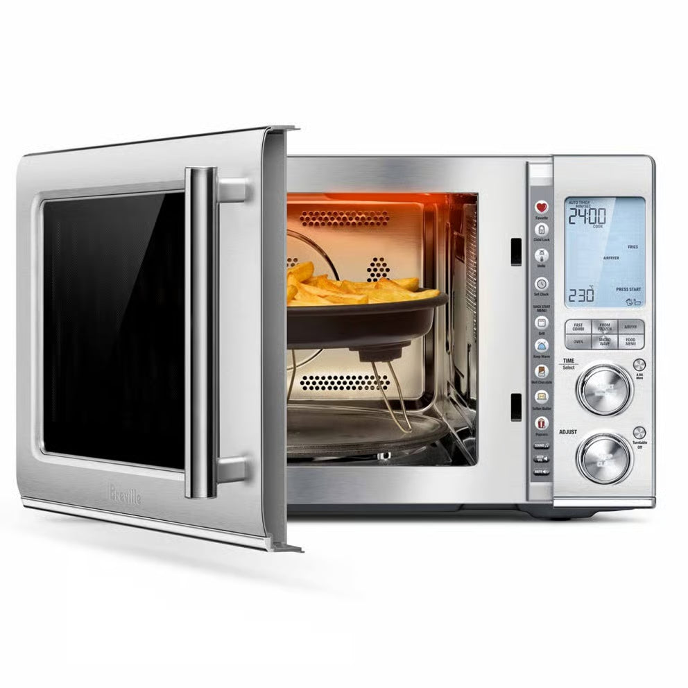 Breville Combi Wave Microwave, Black Stainless Steel 