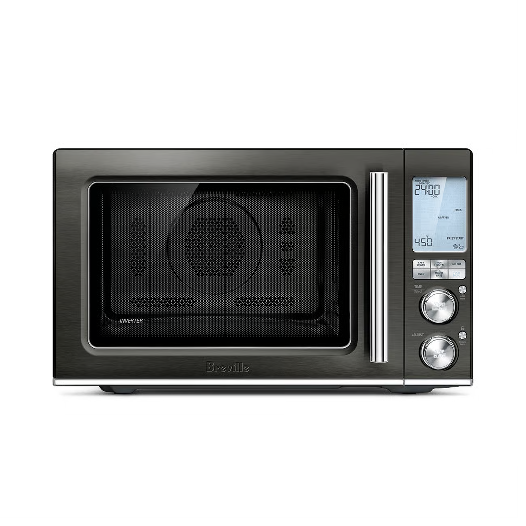 Breville Combi Wave Microwave, Black Stainless Steel 