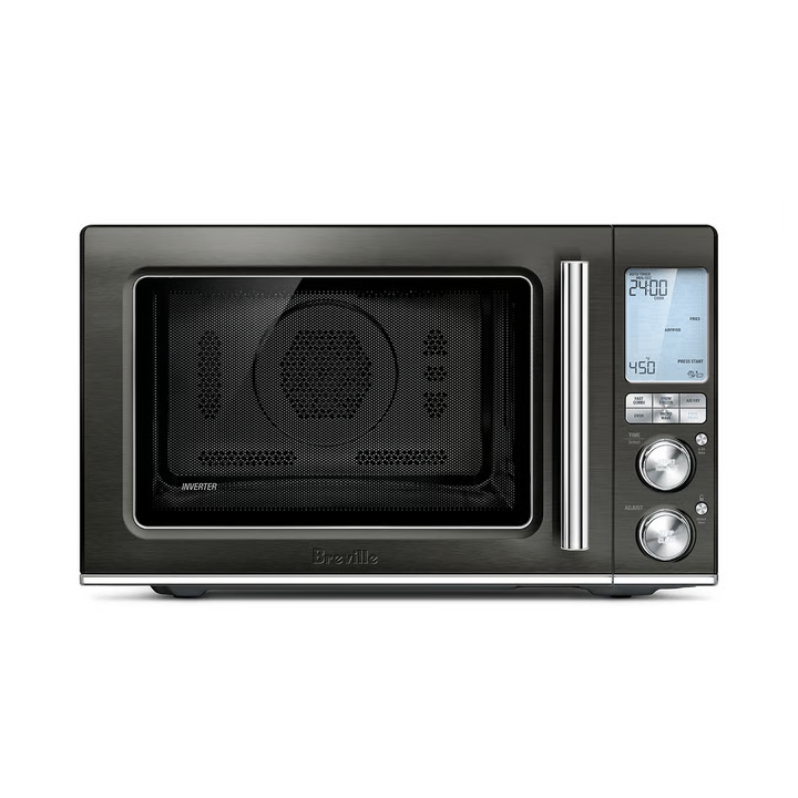 Breville Combi Wave Microwave, Black Stainless Steel 