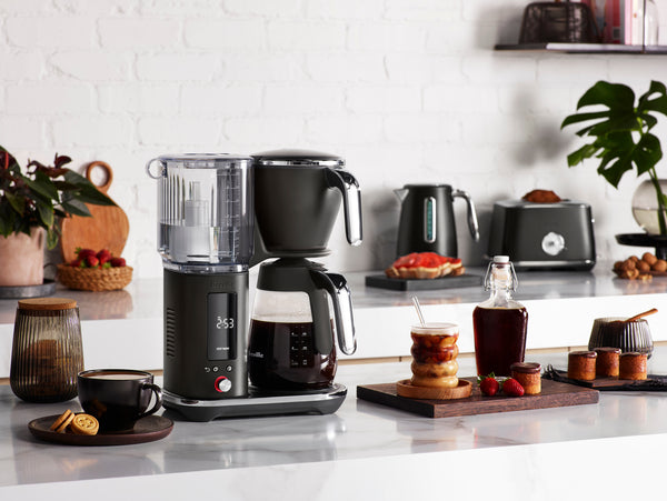 Cafetière de précision Breville Luxe, carafe en verre n° BDC415BSS