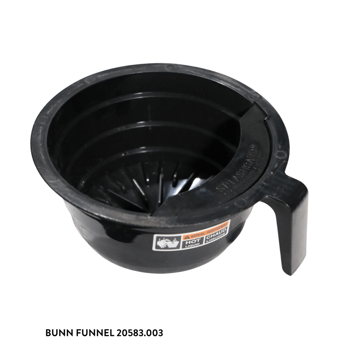 BUNN FUNNEL BLK PLASTIC 20583.0003