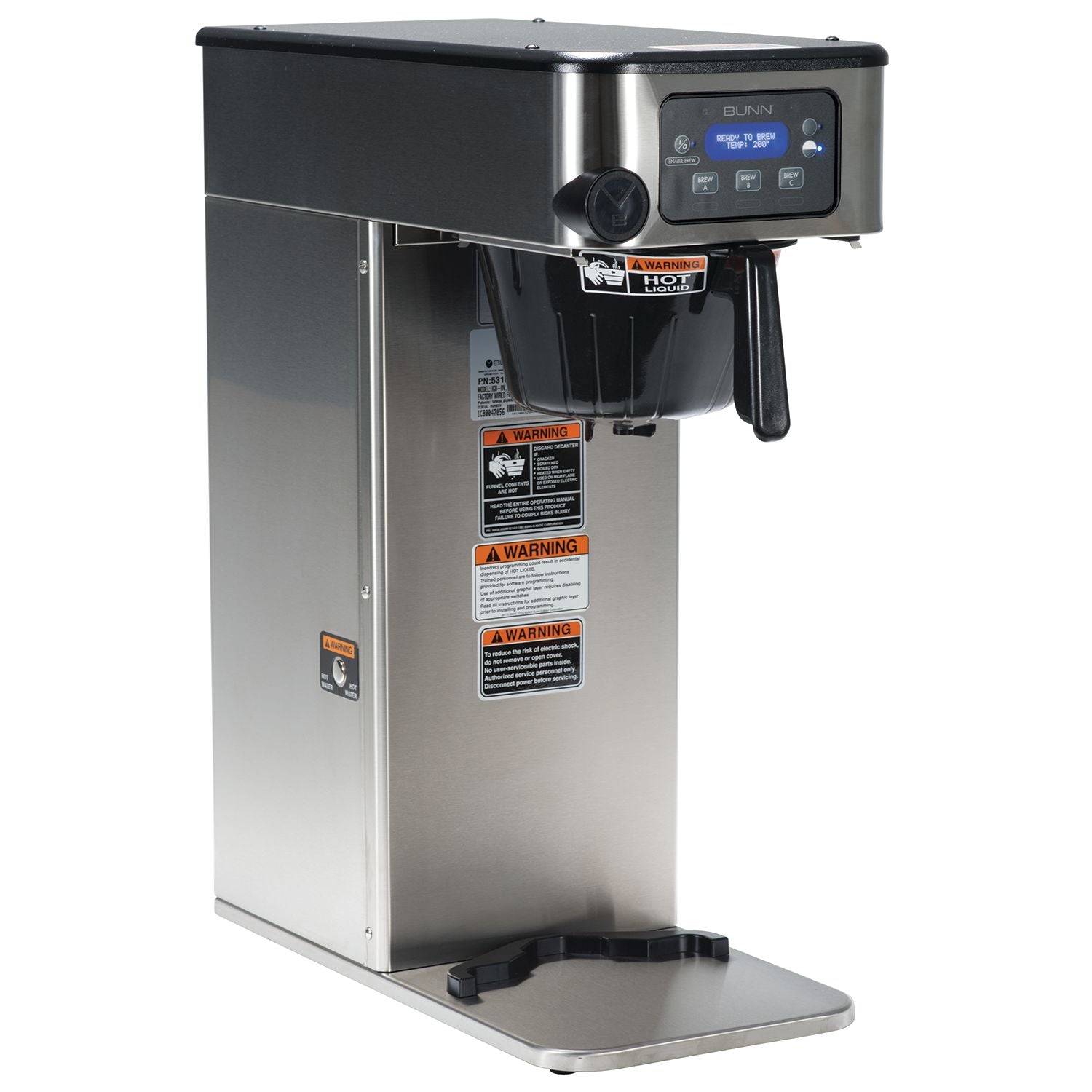 BUNN ICB Dual Volt Infusion Series Coffee Brewer # 53100.0100
