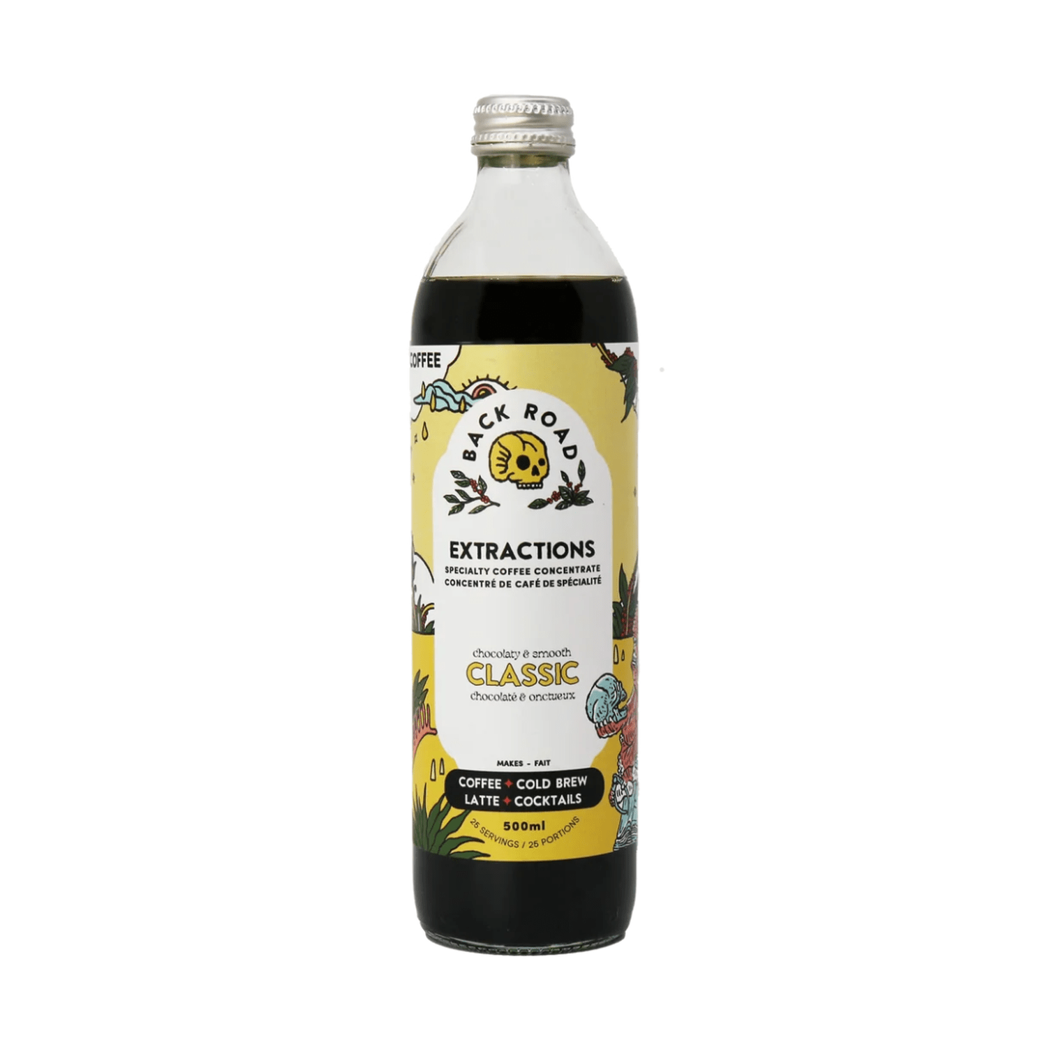 Back Road Coffee Roasters Classic Coffee Extraction Concentrate, 500ml