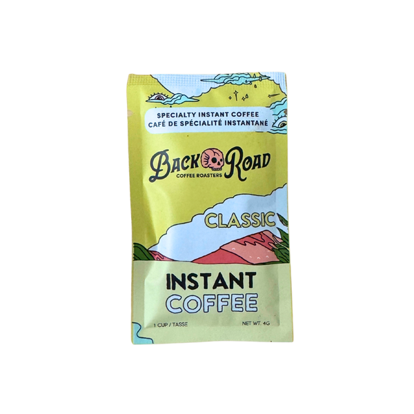 Back Road Coffee Roasters Classic Roast Instant Powder, 4g