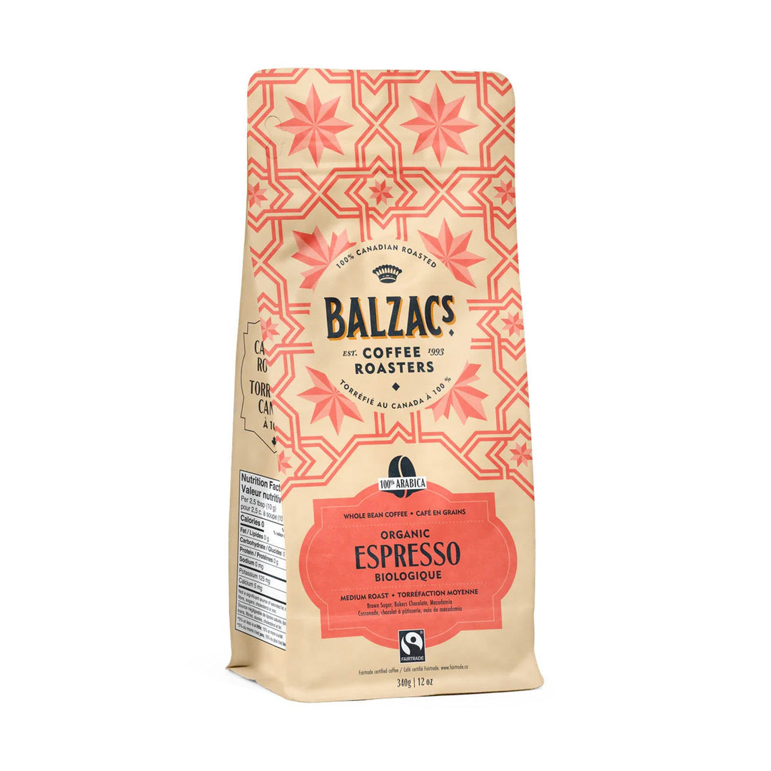 Balzac's Coffee Roasters Espresso Blend Whole Bean Coffee, 12oz
