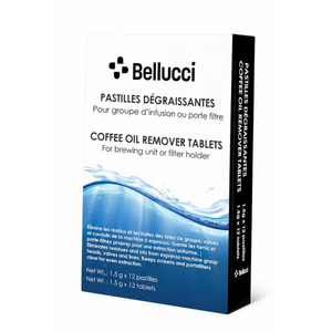 Bellucci Coffee Oil Remover Tablets, 12 Count