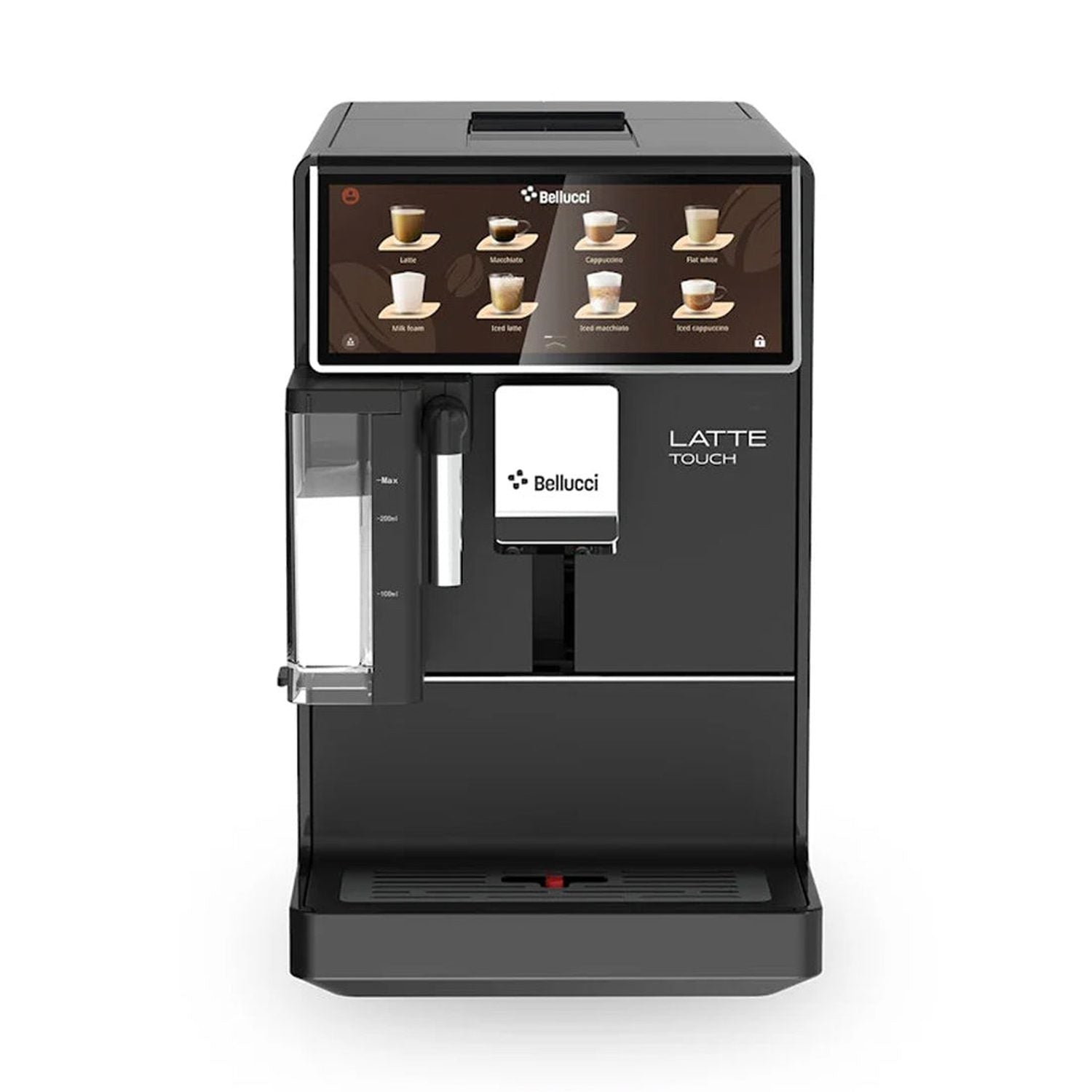 Bellucci Latte Touch Super Automatic Espresso Machine, Black