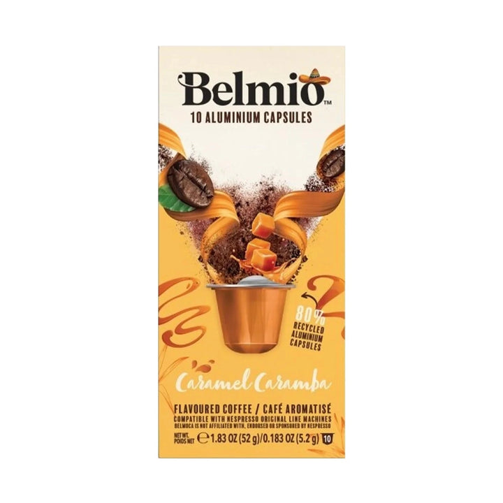 Belmio Caramel Caramba Nespresso® Compatible Capsules, 10 Pack