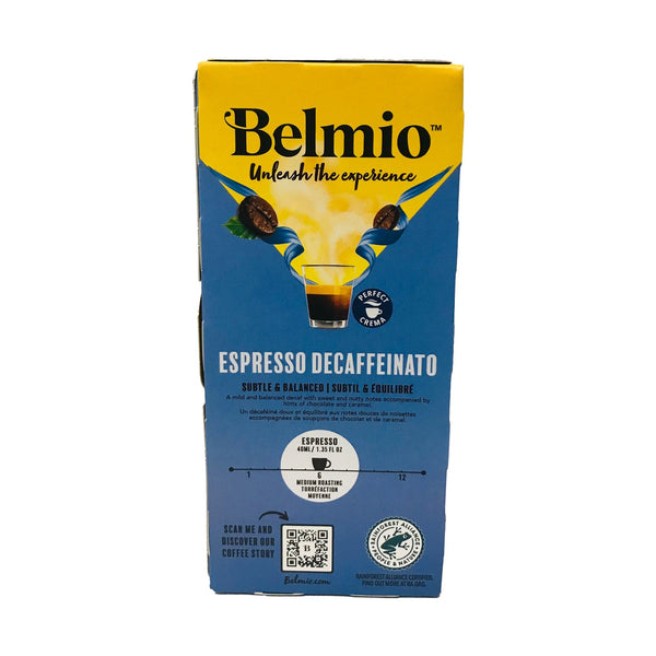 Belmio Decaffeinato 6 Nespresso® Compatible Capsules, 10 Pack