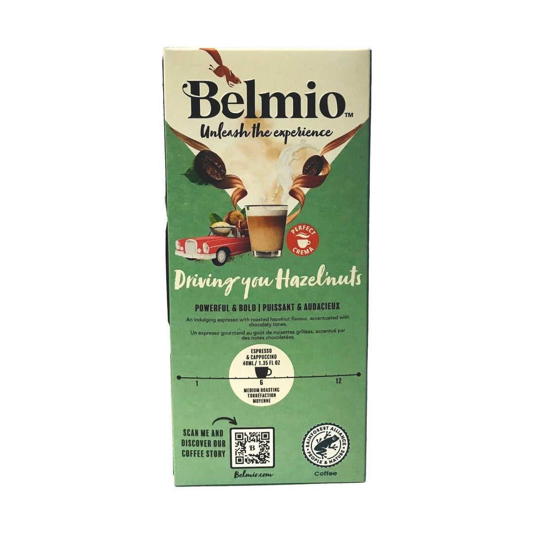 Belmio Driving you Hazelnut Nespresso® Compatible Capsules, 10 Pack