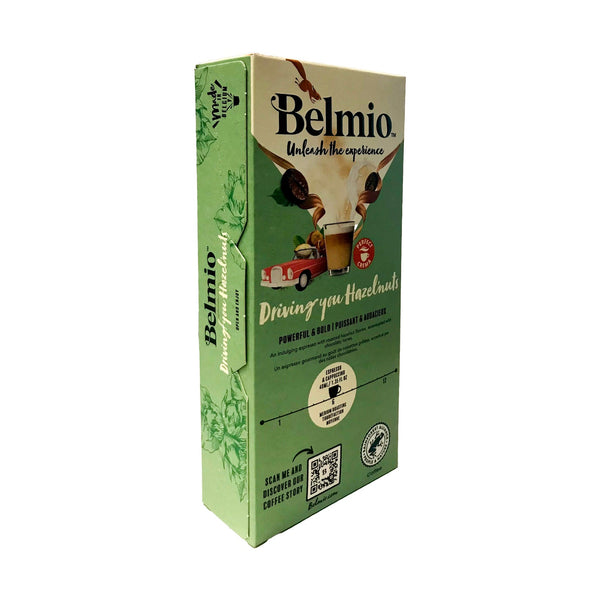 Belmio Driving you Hazelnut Nespresso® Compatible Capsules, 10 Pack